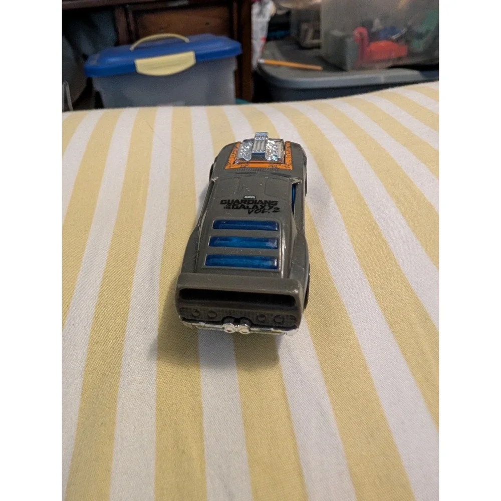 Hot Wheels Gray RIVITED Guardians of the Galaxy Vol 2 Drax Diecast Car 2017